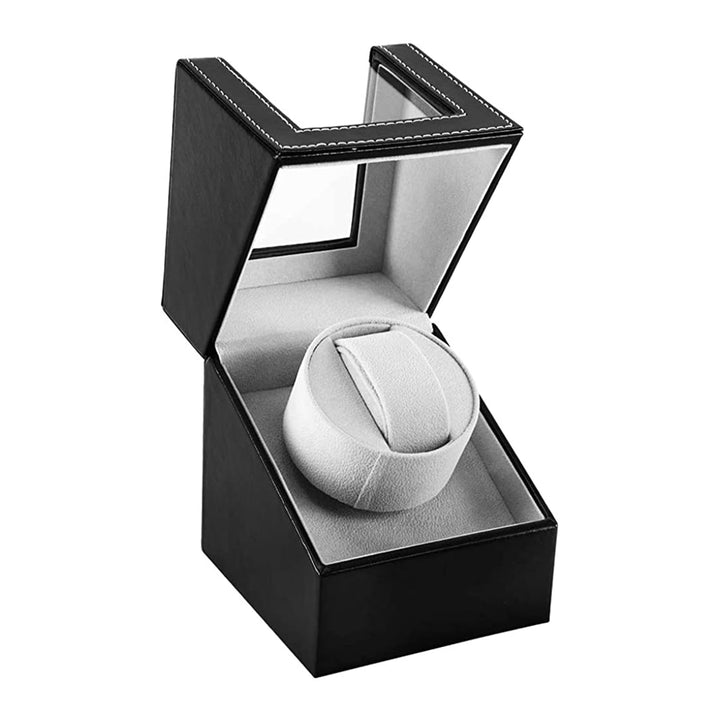 LINGFANSTORE Automatische Uhrenbeweger Box,luxuriöser Single Uhrenbeweger,Uhrengehäuse mit leisem Ma