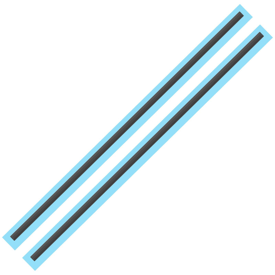 SG Store 2 Stück rutschfeste Stossstangenfussstreifen Ersatz Kompatibel mit HP Envy X360 15-DR, Envy