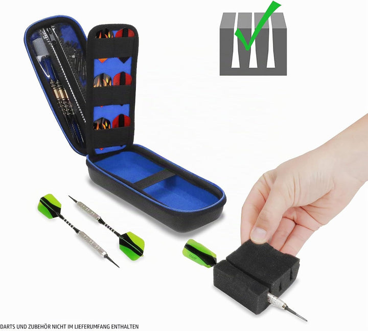 USA Gear Dartkoffer Halfter - 3-Dart-Tasche für Soft-Tip-Darts mit Aufbewahrung für Kunststoffspitze