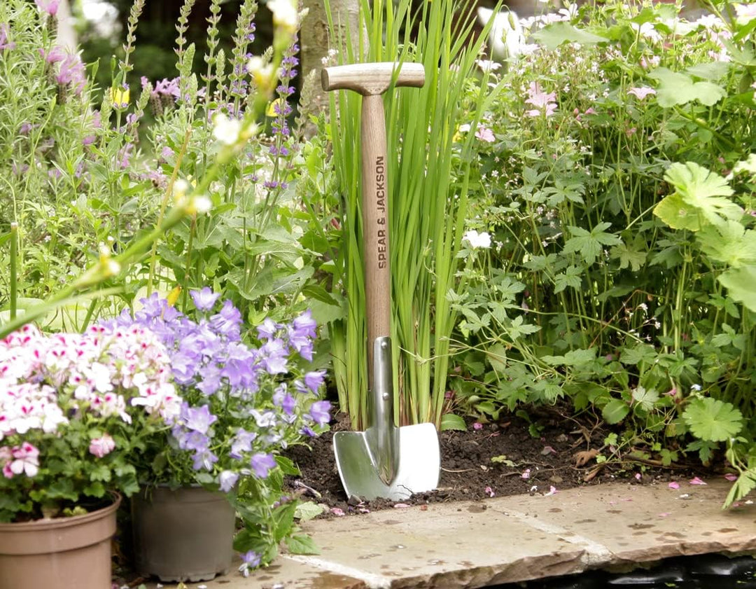 Spear & Jackson Edelstahl Blumenspaten Traditioneller Edelstahl, Traditioneller Edelstahl