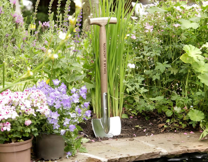 Spear & Jackson Edelstahl Blumenspaten Traditioneller Edelstahl, Traditioneller Edelstahl
