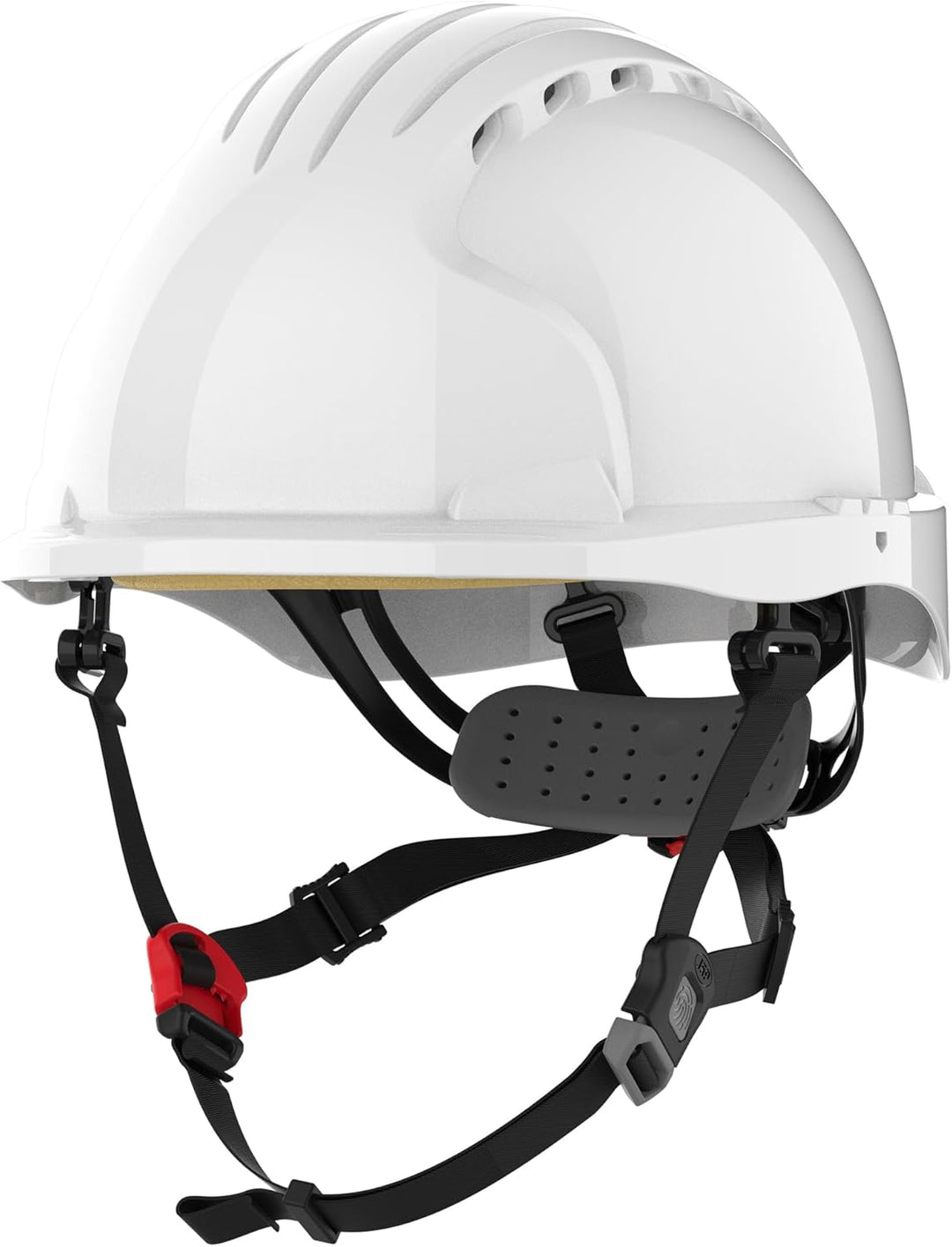 JSP EVO 5 Dualswitch Industrie- & Kletterhelm - Belüftet - Weiss (AKS270-000-100)