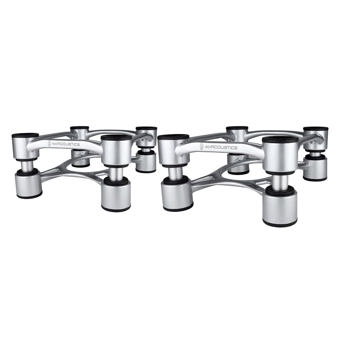 IsoAcoustics Aperta-Serie mit Lautsprecherstativen, schwingungsdämpfend, mit einstellbarer Neigung: