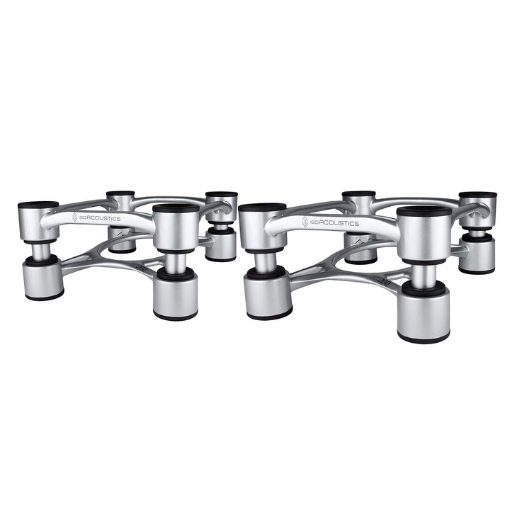 IsoAcoustics Aperta-Serie mit Lautsprecherstativen, schwingungsdämpfend, mit einstellbarer Neigung: