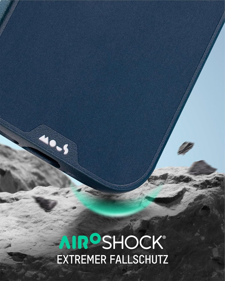 Mous Hülle für iPhone Air 6,5", kompatibel mit MagSafe [Kamerasteuerung Cover] - Limitless - Schütze