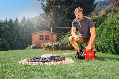 Einhell Gartenpumpe GC-GP 1045 (1.050 W, max. 4500 L/h, max. Förderhöhe 48 m, Wasserfüllanzeige, Was