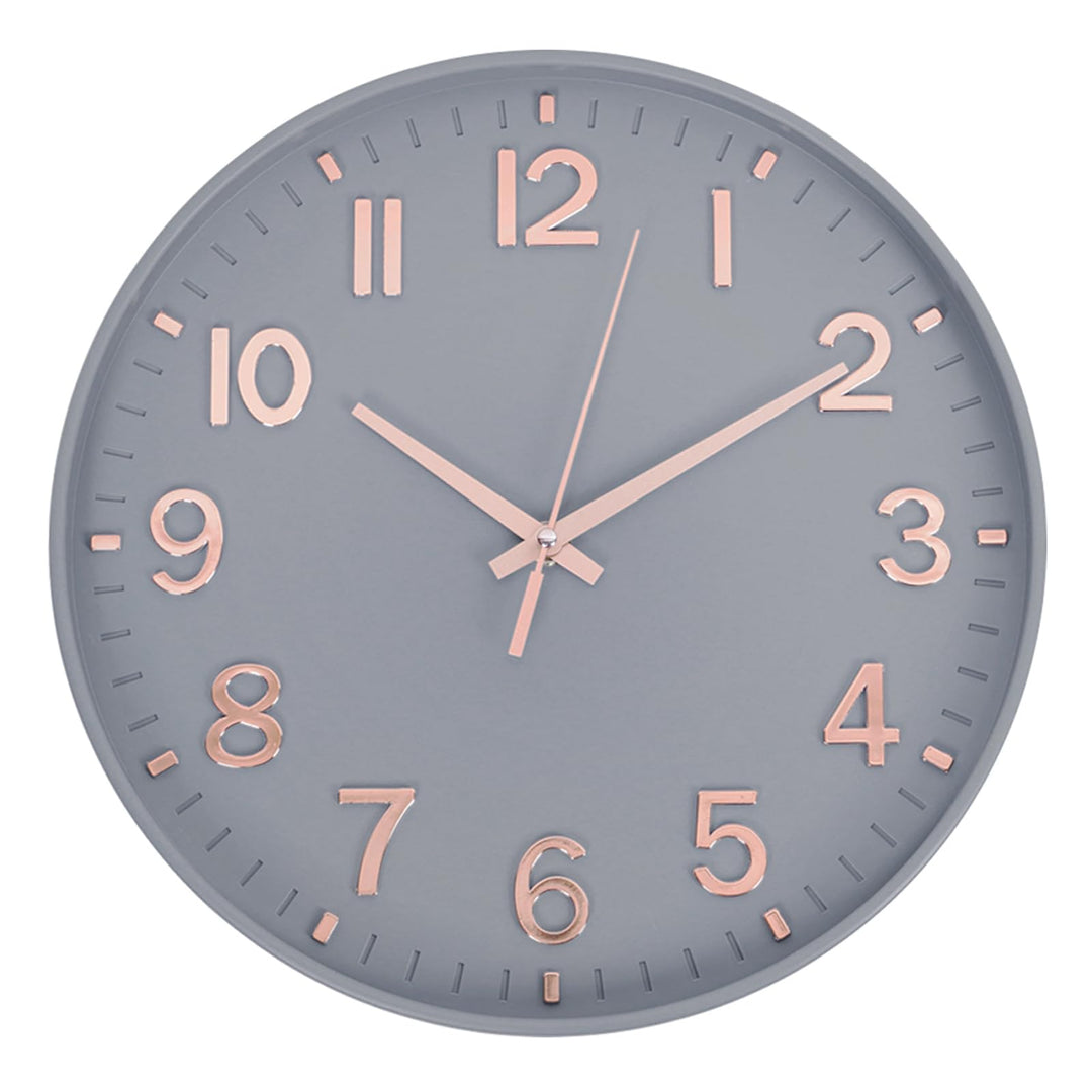 HZDHCLH Funkuhr 30 cm Grosses Ziffernblatt Wanduhr Geräuschlos,Geeignet für Schule, Zuhause, Wanddek
