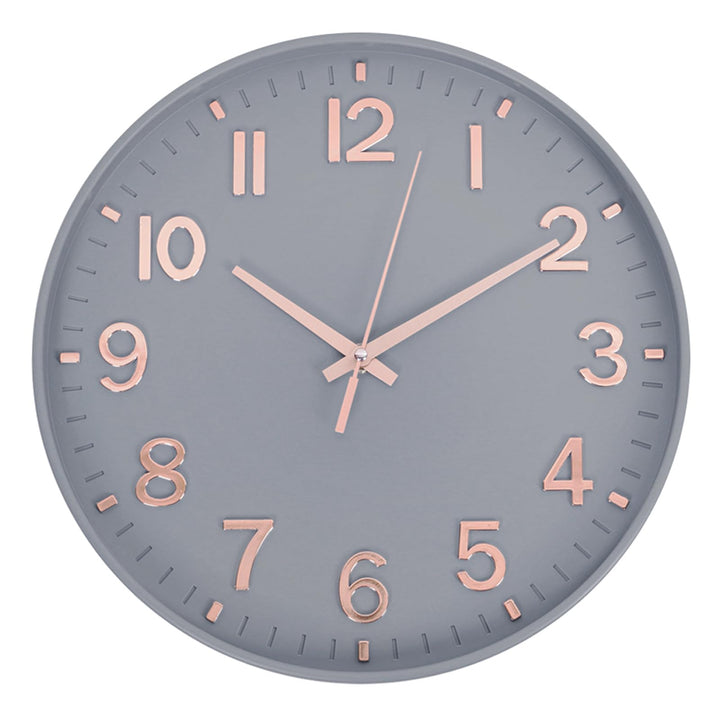 HZDHCLH Funkuhr 30 cm Grosses Ziffernblatt Wanduhr Geräuschlos,Geeignet für Schule, Zuhause, Wanddek