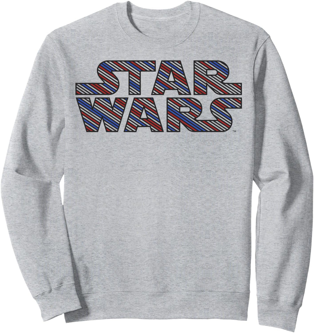 Star Wars Classic Candy Stripe Logo Sweatshirt