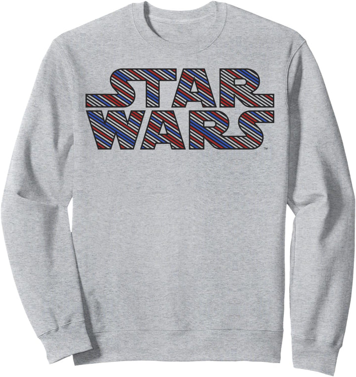 Star Wars Classic Candy Stripe Logo Sweatshirt