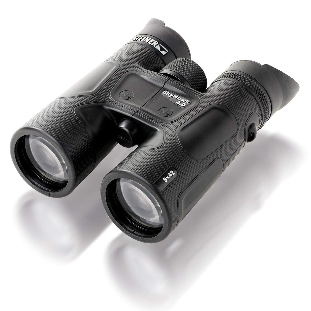 STEINER Fernglas Skyhawk 4.0 8x42 - Deutsche Qualitätsoptik, scharfe Details, robust, grosses Sehfel