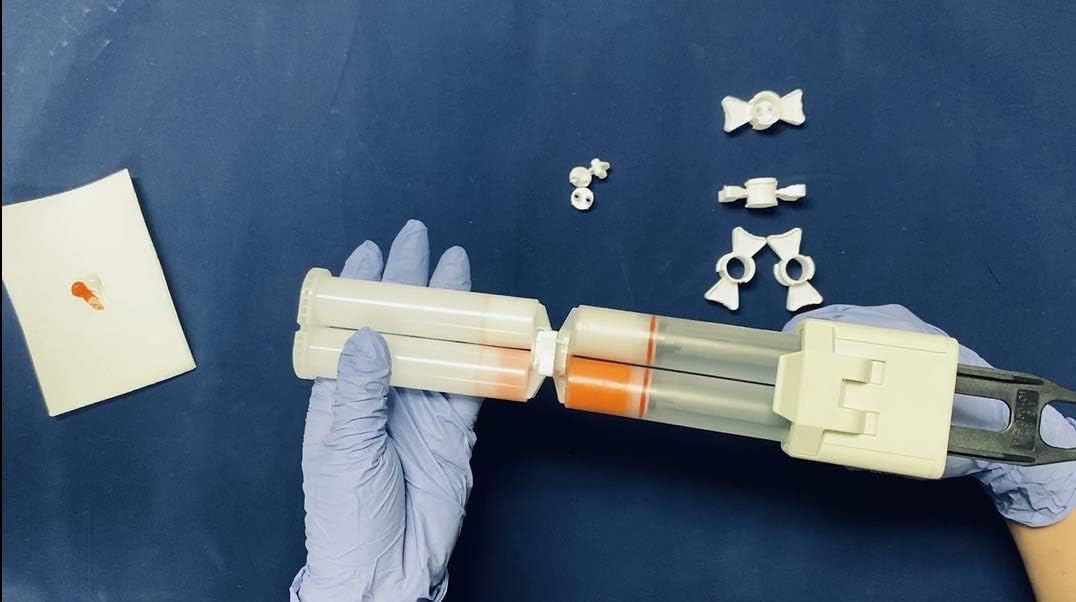 EZ VPS Verbinder 1:1 Verhältnis Dental Impression Material Transfer Connector (5 Bandhalter + 100 Tr