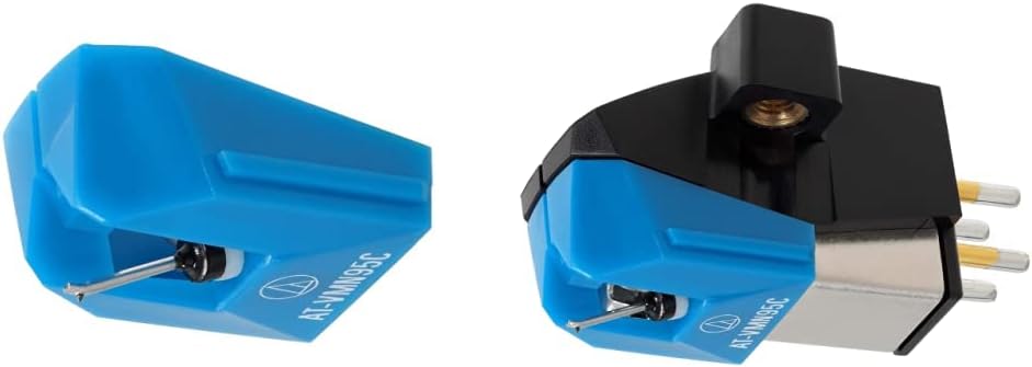 Audio-Technica at-VM 95 C Tonabnehmer & AT-VMN95C Ersatz-Eingabestift für VM95 Series Kartuschen (AT