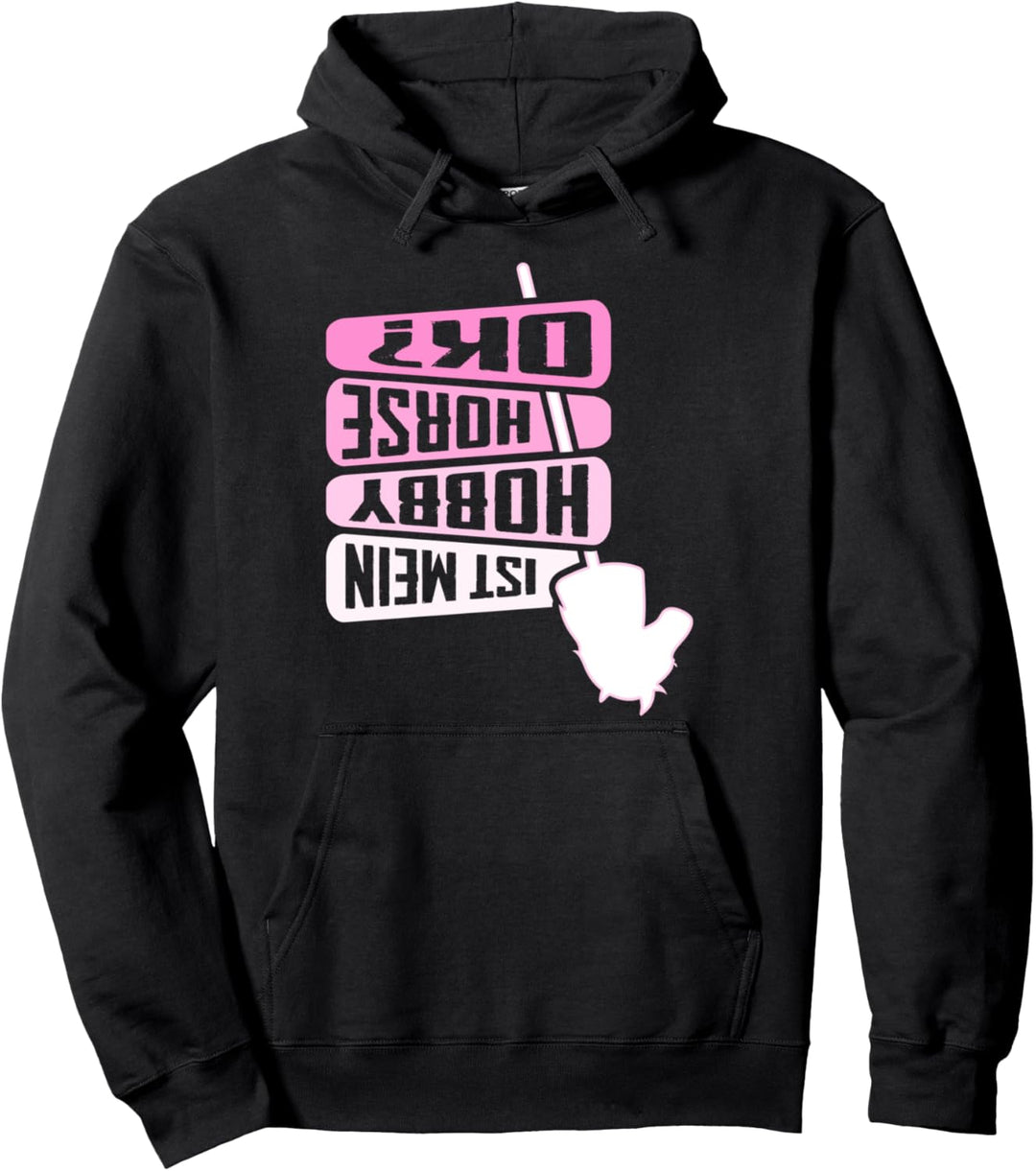 Ist Mein Hobby Horse Ok? Spruch Hobby Horsing Pferde Reiten Pullover Hoodie