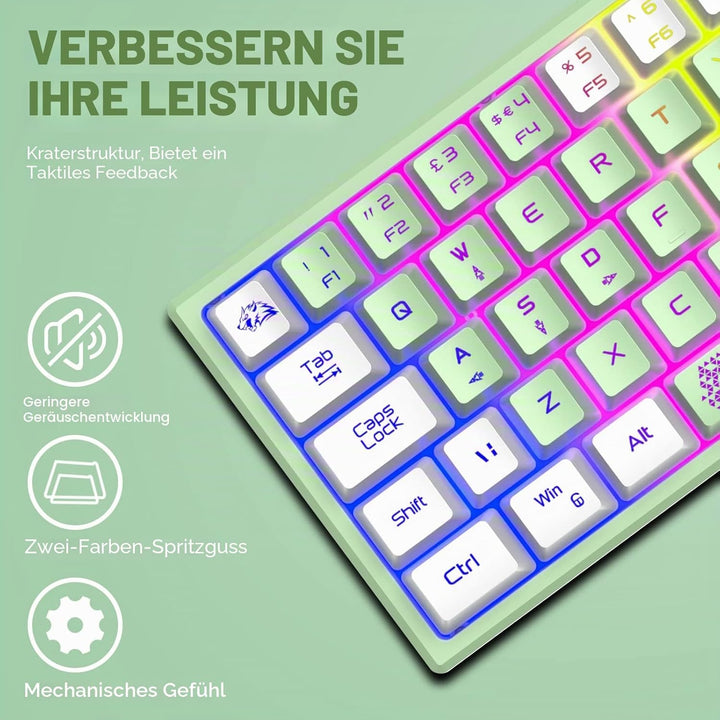 ZIYOU LANG Pc Tastatur Maus mit Kabel, mäuse, tastaturen & eingabegeräte, Gaming-Tastatur-Maus mecha