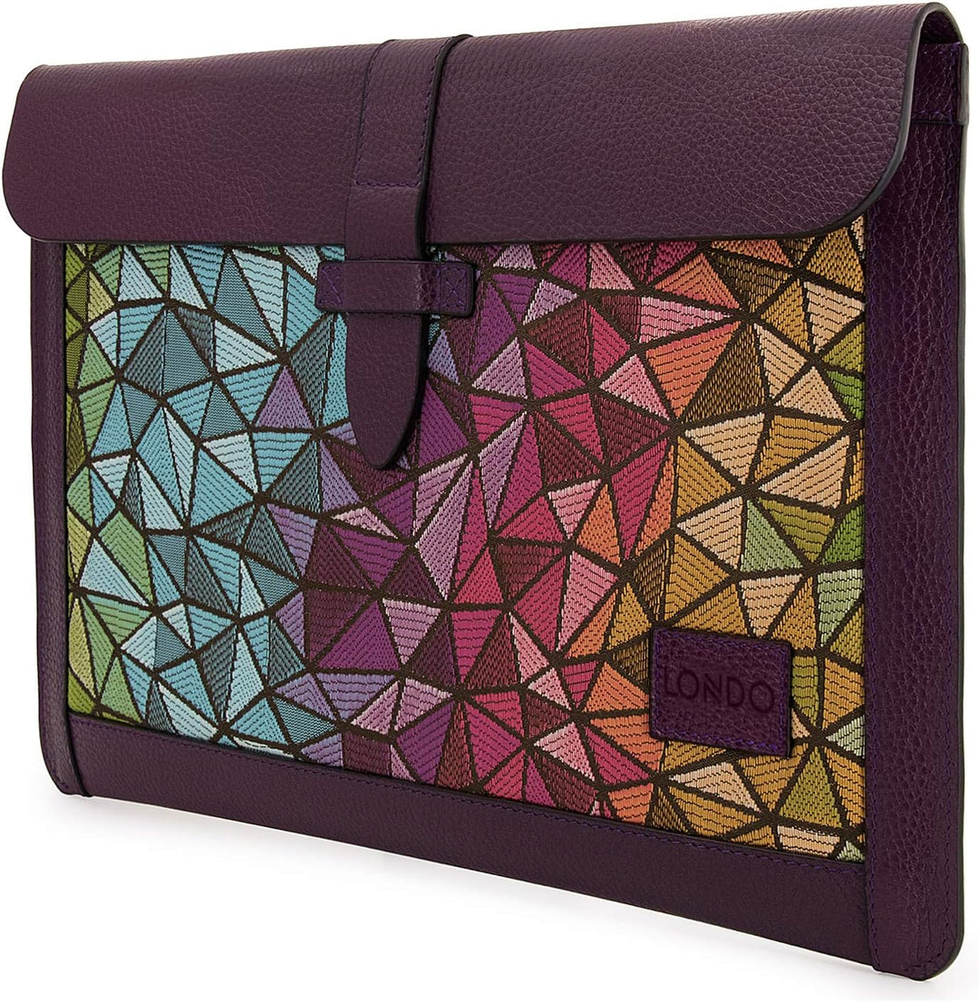 Londo Echtleder Tasche, Hülle für MacBook Pro – 13,3 & 13 Zoll und iPad Pro 12.9 Zoll Kompatibel mit