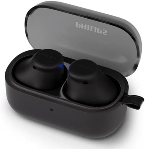 Philips TAT2149BK True Wireless In Ear Bluetooth Headphones - Small Buds. Great Value Natural Sound.