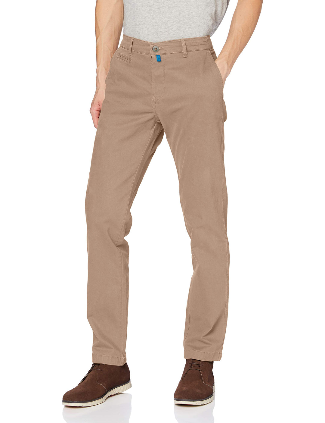 Pierre Cardin Herren Lyon Hose 31W / 34L Beige, 31W / 34L Beige