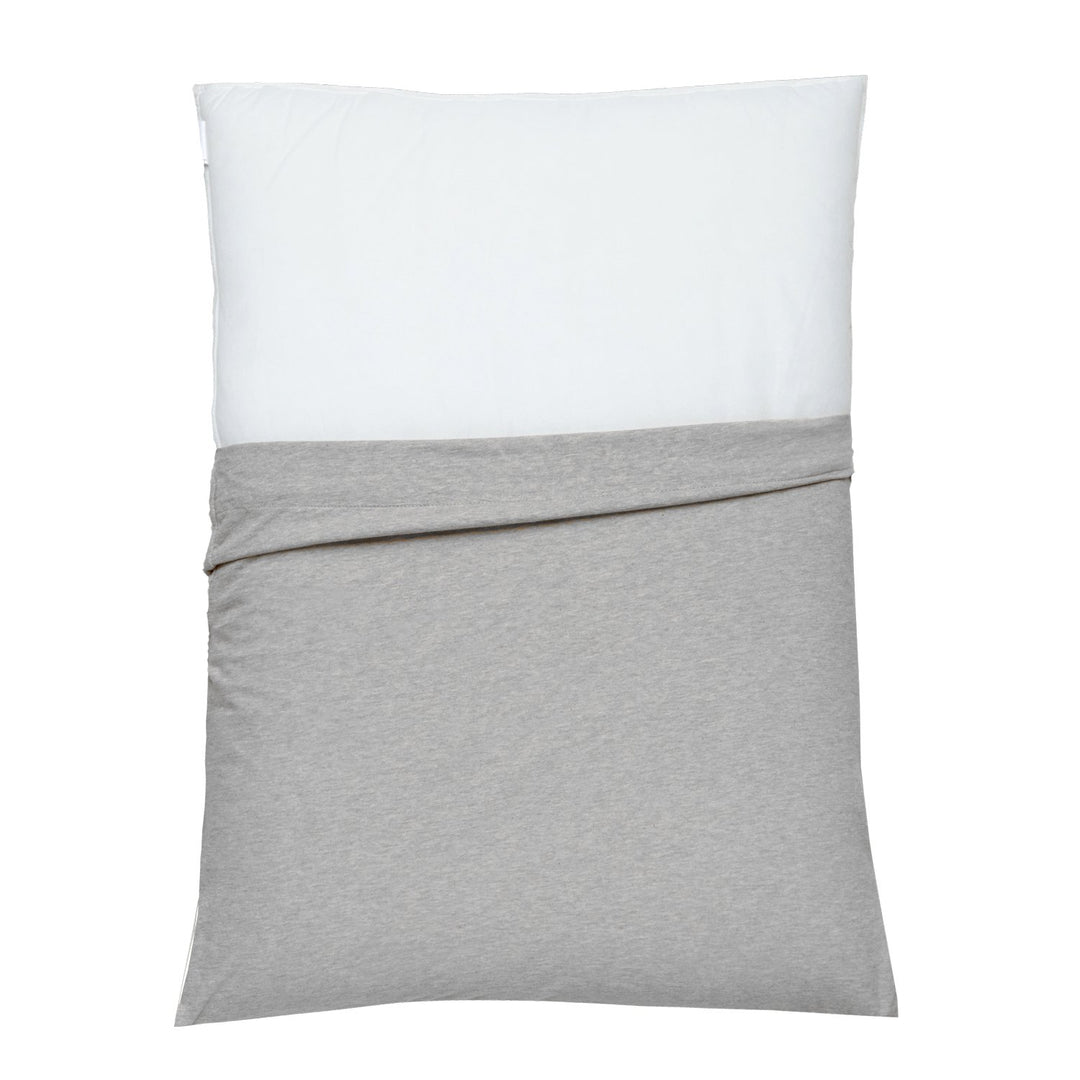 Wickelauflage 50 x 70 | Graue Wickeltischauflage Schmal | Wickelmulde inkl. abnehmbares Frottee Hand