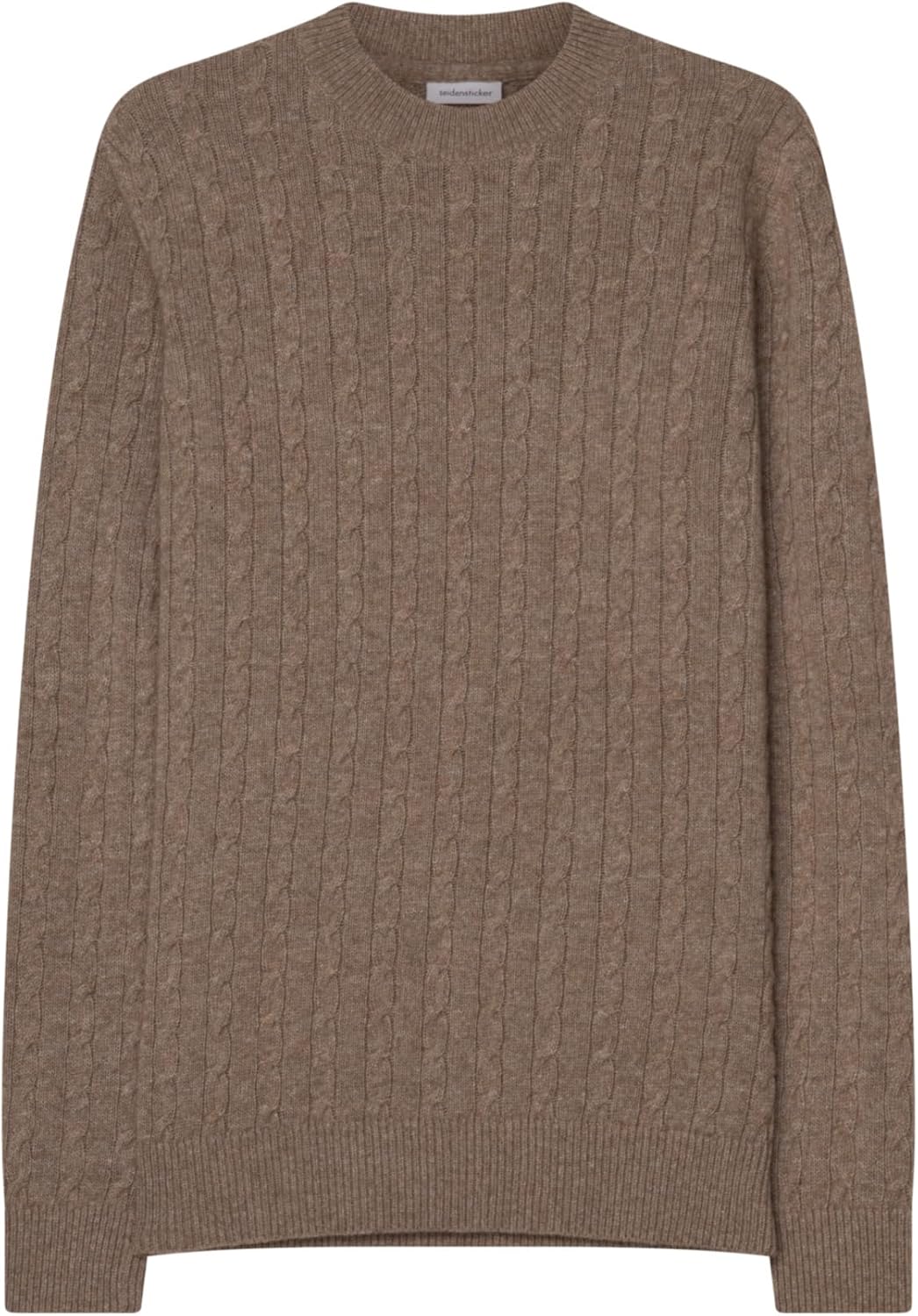 Seidensticker Herren Pullover XXL Taupe, XXL Taupe