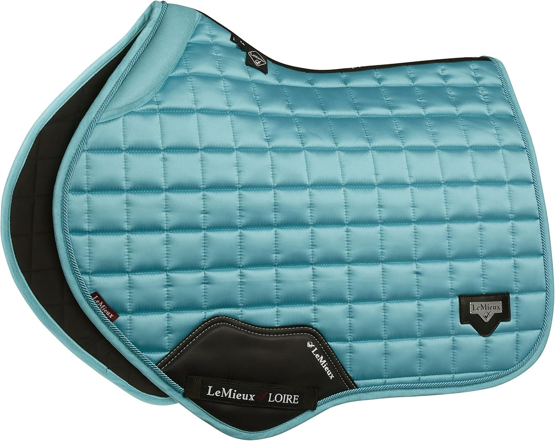 LeMieux Loire Memory Satin Springschabracke Mink CC Square Mink L, Mink L