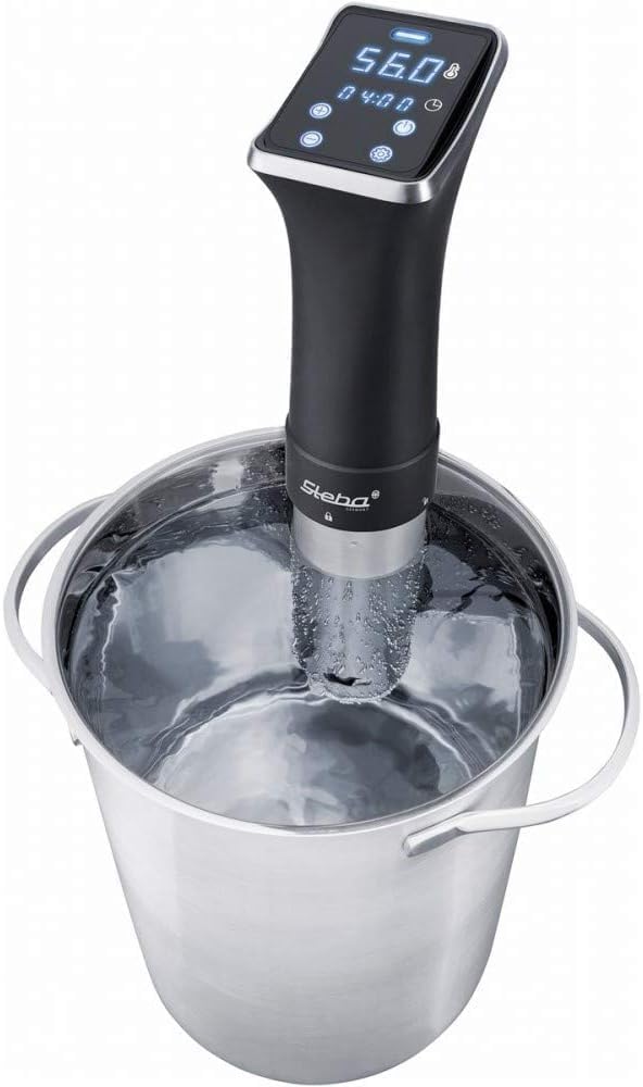 Steba Sous-Vide Garer SV 75, Wasserdicht nach IPX 7, Erw?rmt 20 Liter in ca. 45 Min auf 56?C, Abweic