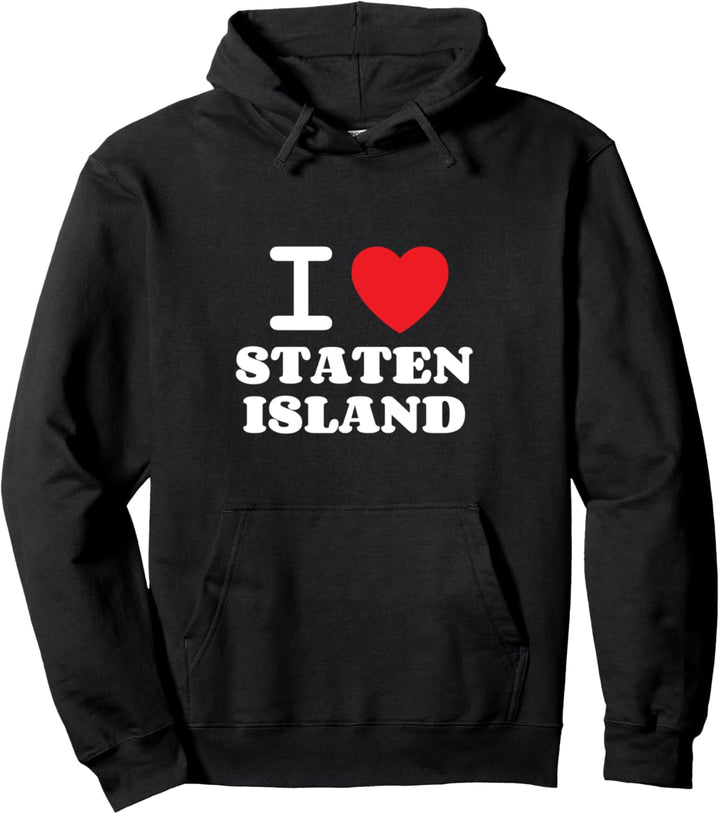 Ich liebe Staten Island Pullover Hoodie