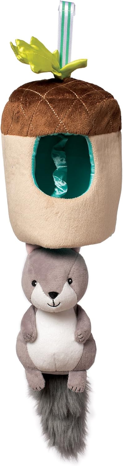 Manhattan Toy Lullaby Eichhörnchen ziehen musikalische Krippe und Baby Spielzeug Wiegenlied-Eichhörn