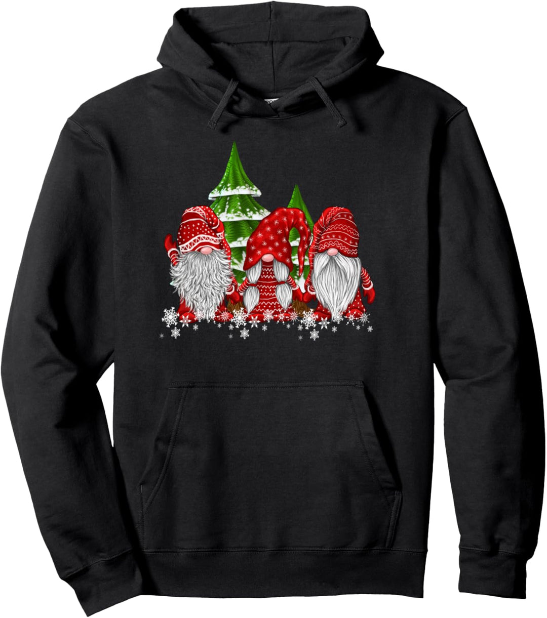 Weihnachten - X-mas Wichtel Schneeflocken Pullover Hoodie