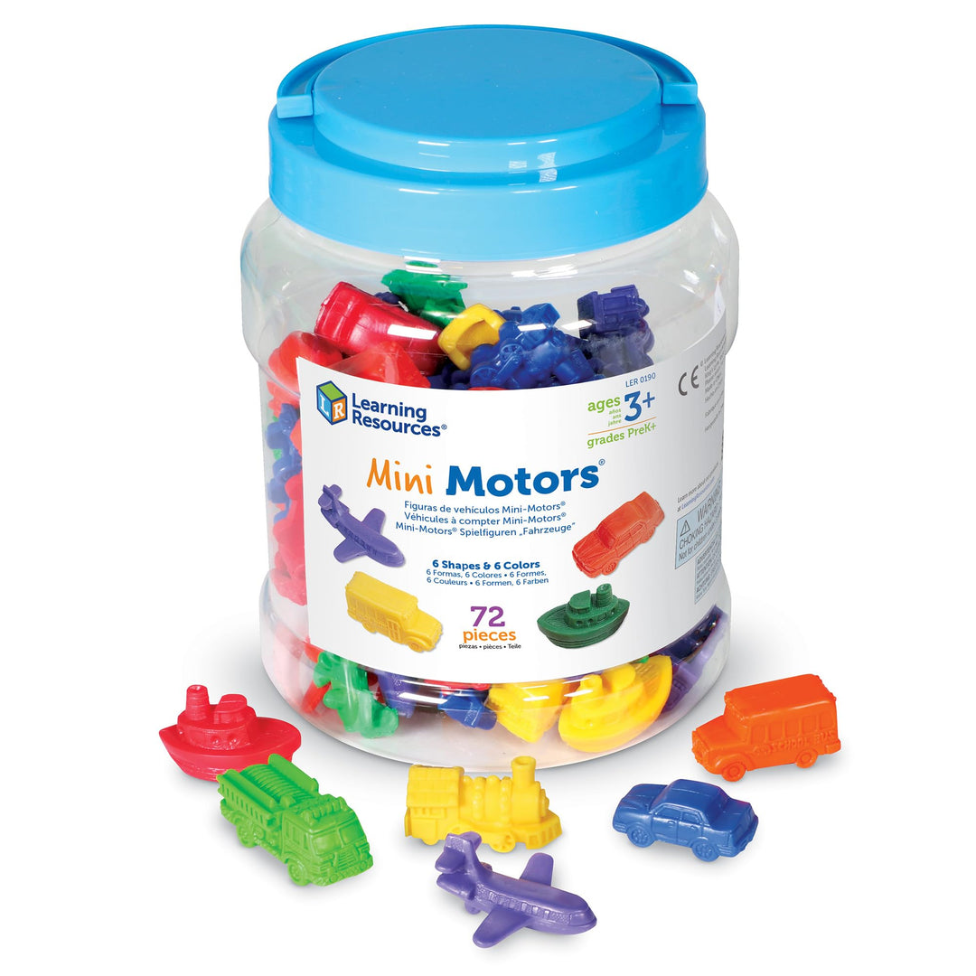 Learning Resources Mini Motors-Spielfiguren (72 Stück)
