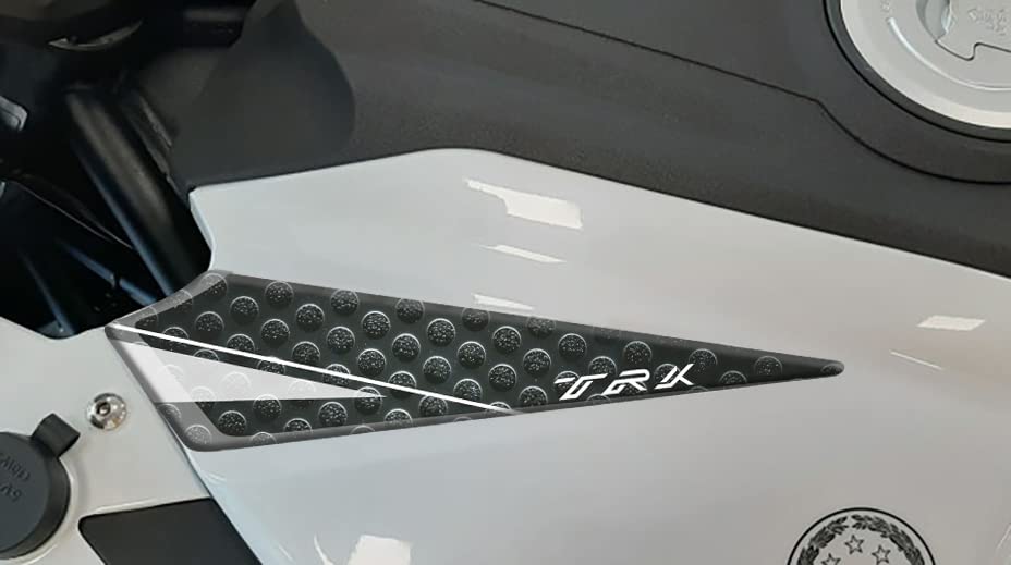 Aufkleber aus Harz, 3D-Effekt, kompatibel mit Benelli TRK 502 X (Metall, zentrale Protektoren Tank)