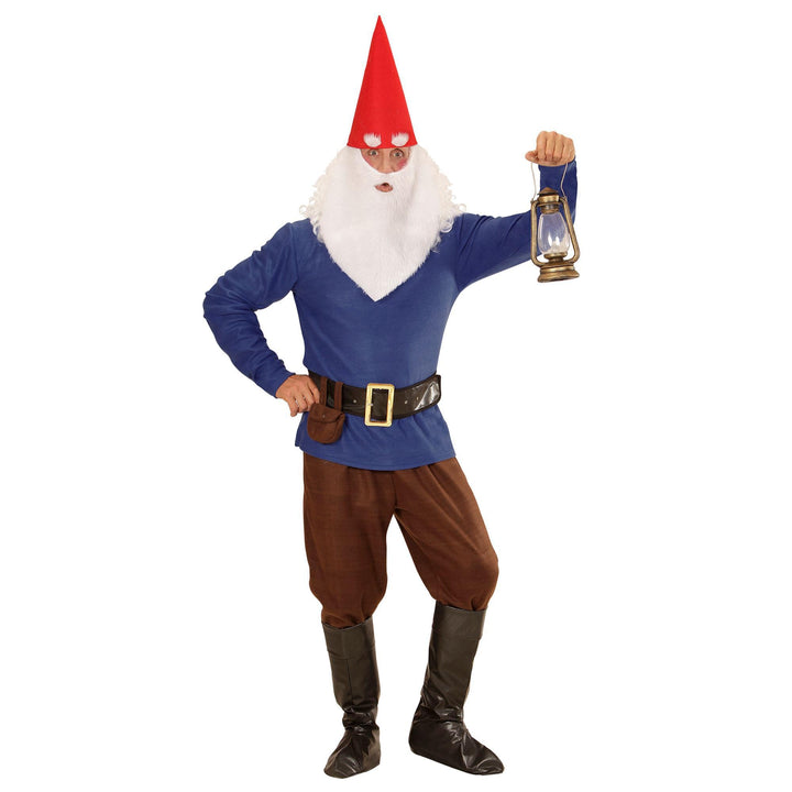 W WIDMANN MILANO Party Fashion - Kostüm Zwerg, Gnome, Wichtel, Märchen, Faschingskostüme, Blau