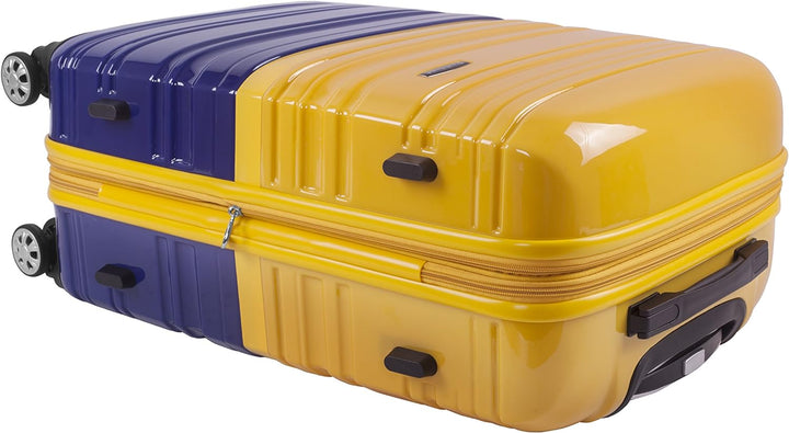 Rockland Melbourne Hartschalen-Koffer, erweiterbar, Farbe: Marineblau (Blau) - F225-2TONENAVY 2-Piec