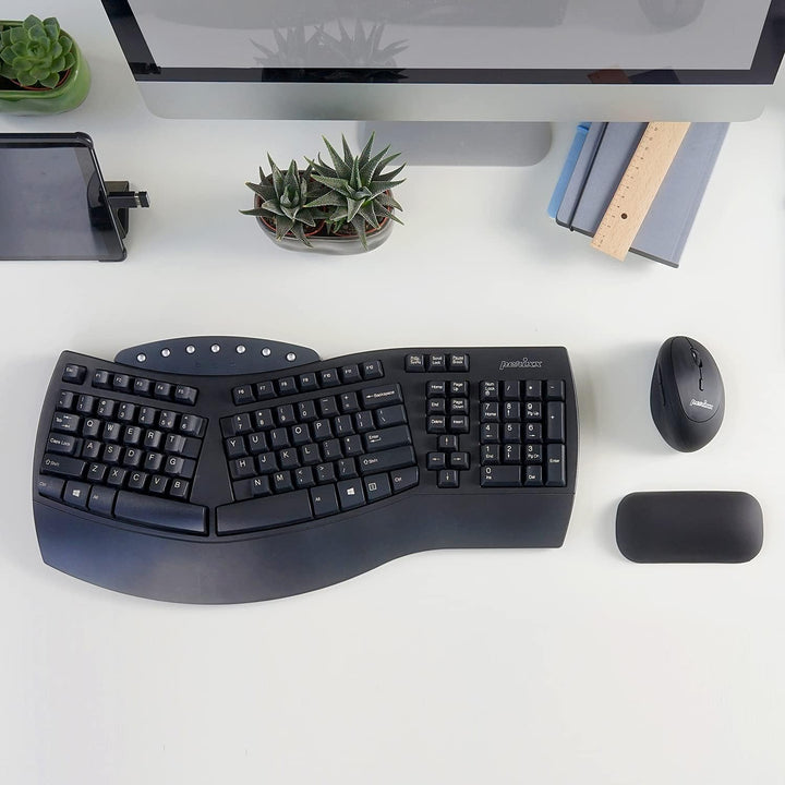 Perixx PERIMICE-719 Ergonomische Maus - Vertikales Design -Extra für kleine Handgrössen und für Unte