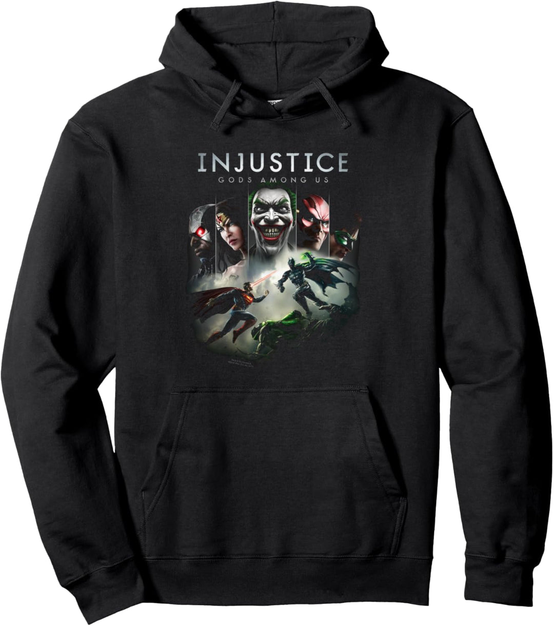 Injustice: Gods Among Us Key Art Pullover Hoodie