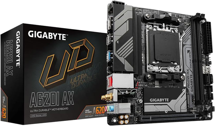 Gigabyte A620I AX Motherboard AMD A620 Buchse AM5 mini ITX