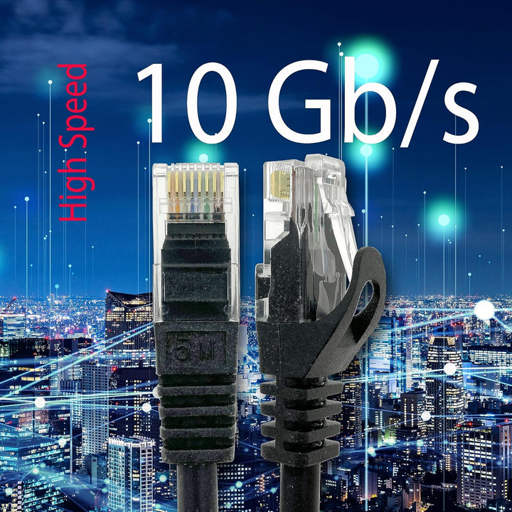 1aTTack.de - 1 X 25m Cat7 Netzwerkkabel, Cat.7 Ethernet, Lan &amp; Cat 7 Patchkabel für maximale Interne