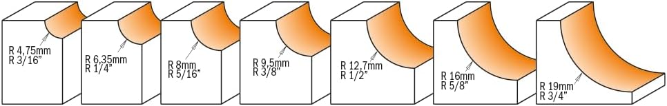CMT Orange Tools 937.350.11 – Rodam Y. Convexo fragola. HM R S 8 D 38,1 12,7