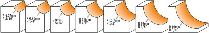 CMT Orange Tools 937.350.11 – Rodam Y. Convexo fragola. HM R S 8 D 38,1 12,7