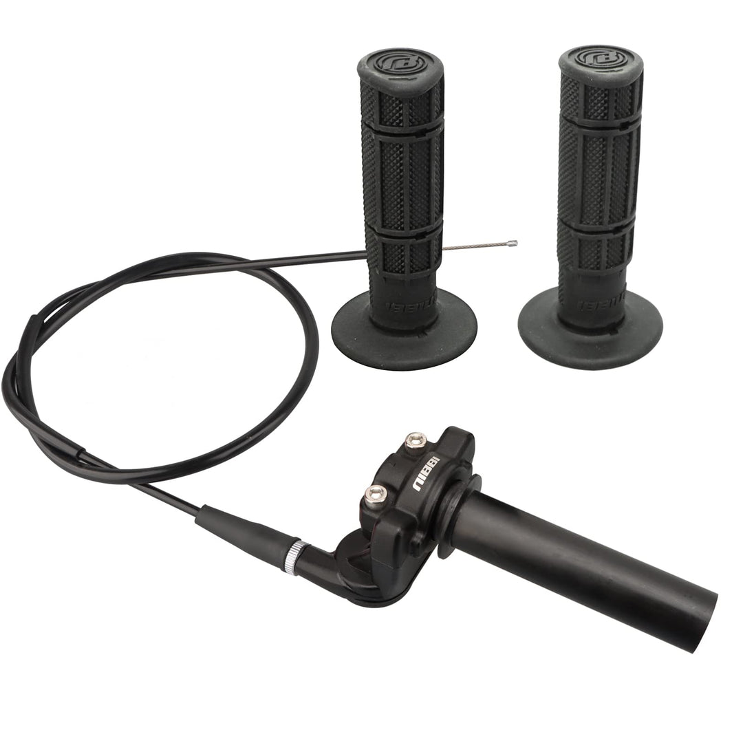 Nibbi Schnellgasgriff Handle 1 Aluminium Ribbon Kabel Handle Kit, Das Einen Gashebel, Einen Gasgriff