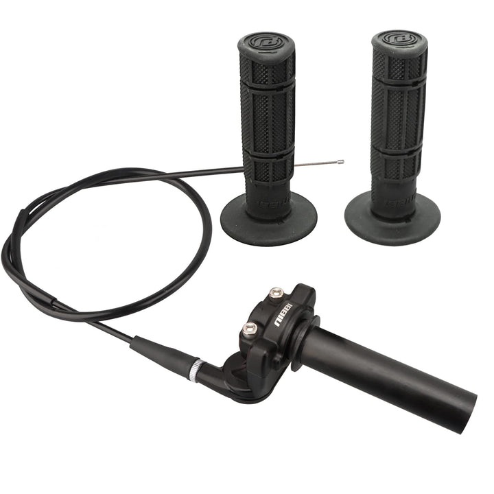 Nibbi Schnellgasgriff Handle 1 Aluminium Ribbon Kabel Handle Kit, Das Einen Gashebel, Einen Gasgriff
