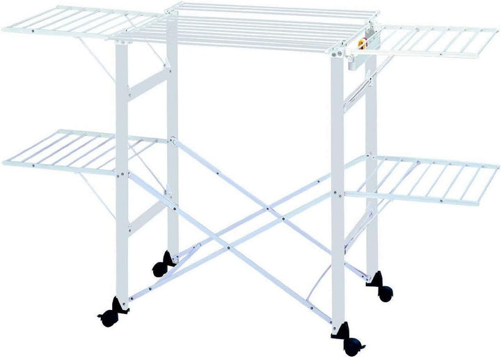Foppapedretti 9900420000 Wäscheständer Gulliver Alluminio Weiss Singles, Weiss Singles