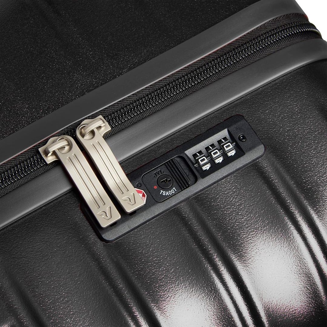 RONCATO Wave - 4-Rollen-Trolley M 65 cm erw. nero Schwarz, Schwarz