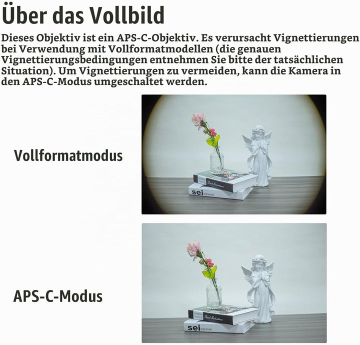 7artisans APS-C Ultra-Weitwinkel-Kinolinse, 12 mmT2.9 grosse Blende, manueller Festfokus, geringe Ve