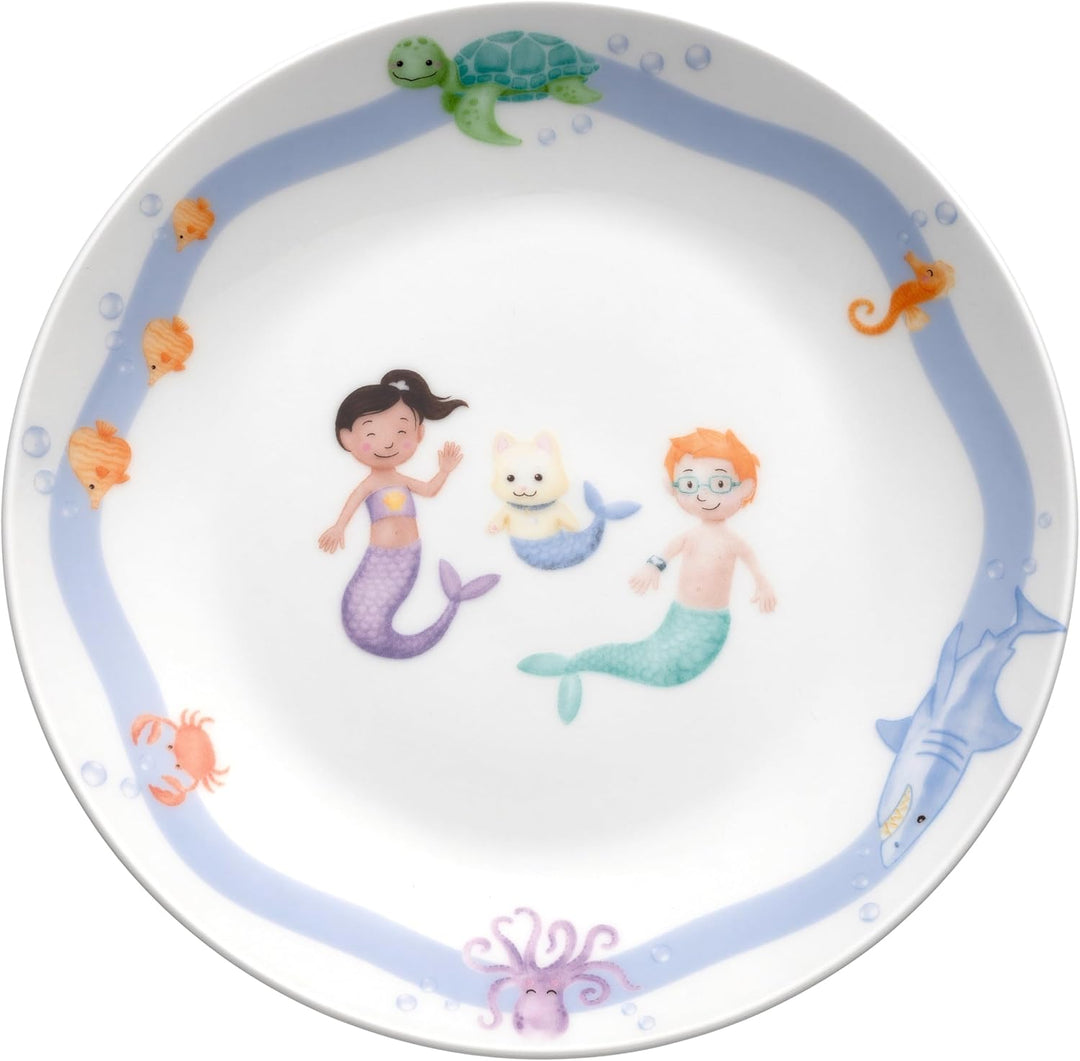 Leonardo Bambini Avventura Kinder Geschirr-Set 3-teilig - Kinder-Geschirr aus Porzellan - Spülmaschi