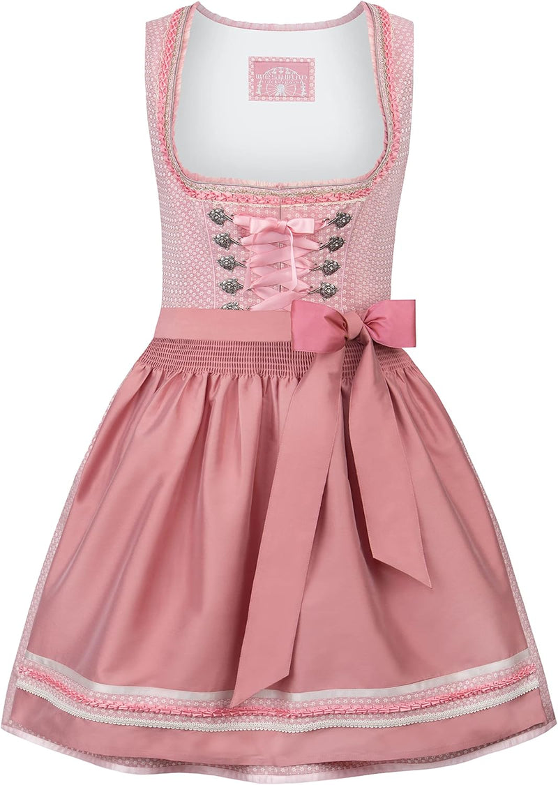 Stockerpoint Damen Dirndl Sandy Kleid für besondere Anlässe 34 Rosa, 34 Rosa