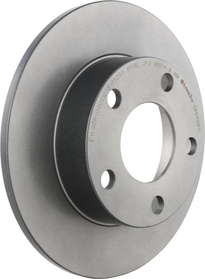 Brembo 08.8408.11 Hintere Bremsscheibe, Anzahl 2