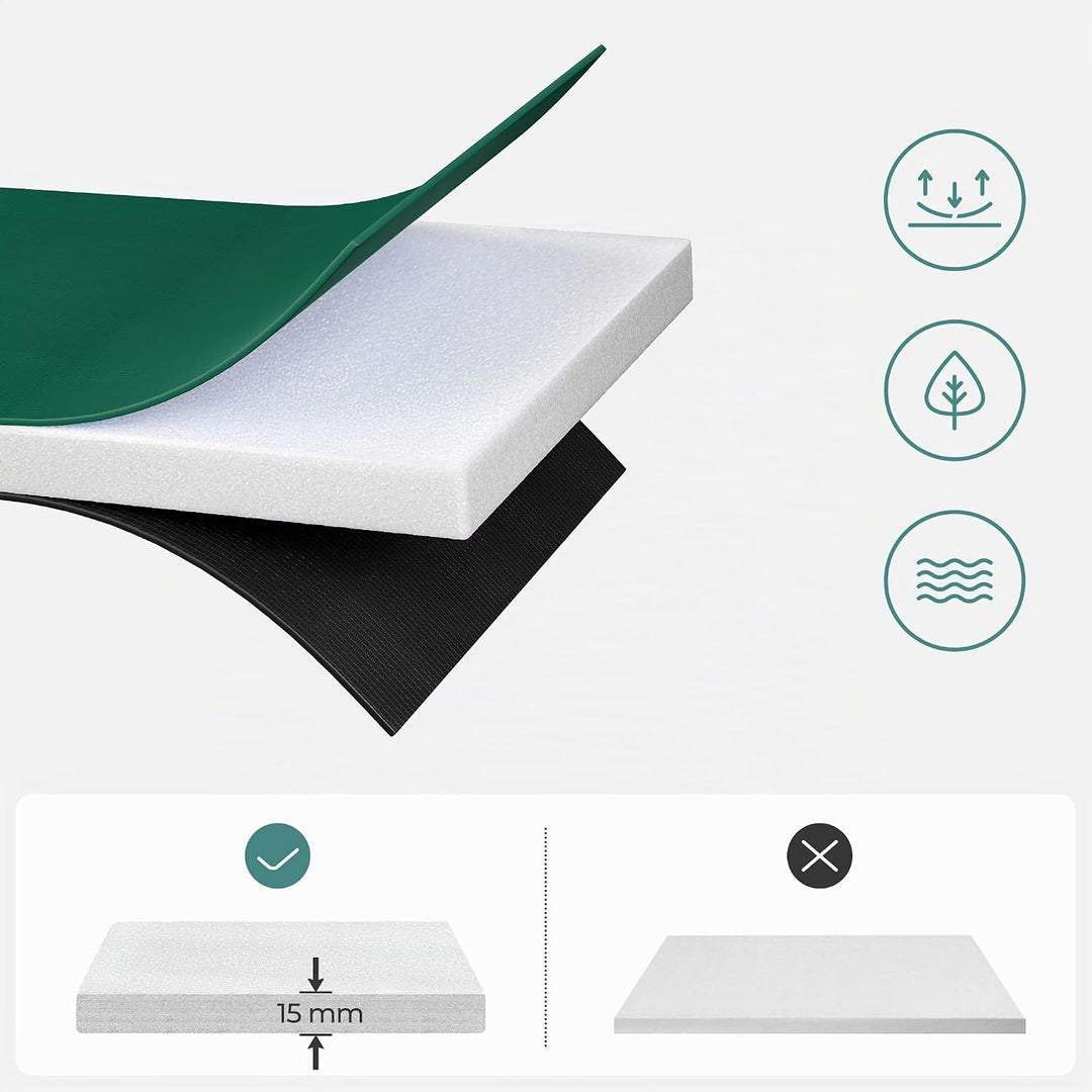 SONGMICS Trampolin Randabdeckung, Ø 183 244 305 366 427 cm, Federabdeckung, Randschutz, Sicherheitsm