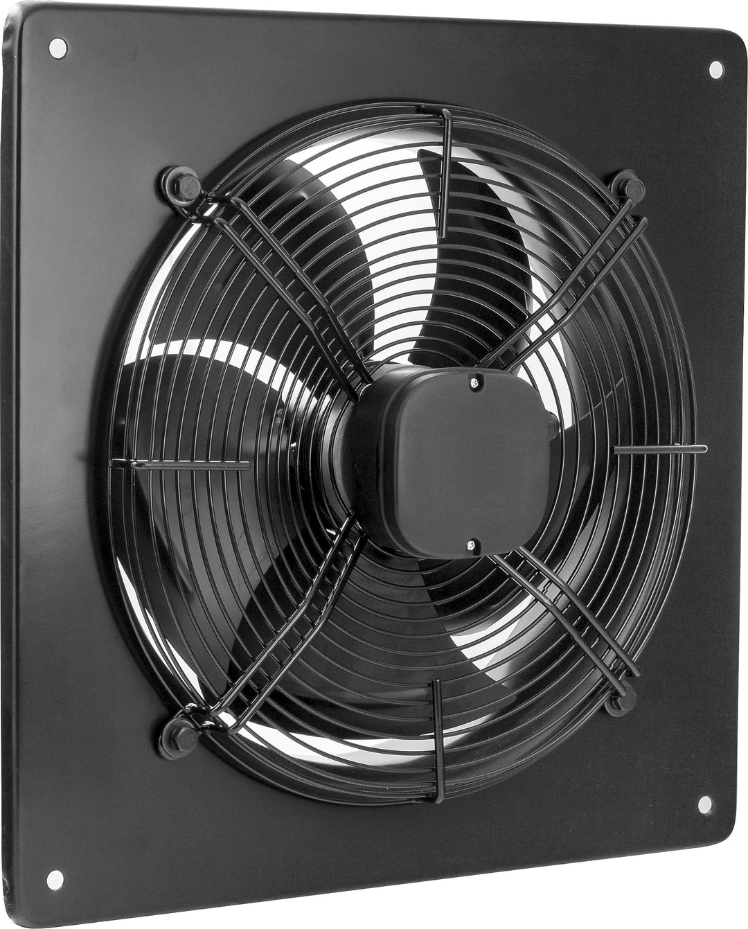 SYSTERM Wandventilator Axialventilator Lüfter mit Kugellagern, Stahl Industrieventilator für Dauerbe