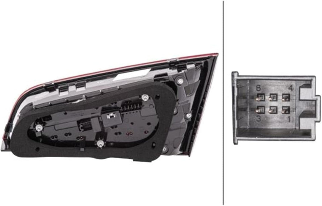 HELLA 2SV 012 837-091 Rückleuchte - LED - innerer Teil - Audi A3 Sportback (8VA, 8VF) - ECE - für Re
